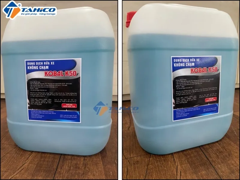 Hình ảnh sản phẩm Dung dịch rửa xe không chạm Kobal | Cho Rửa 2 Bước