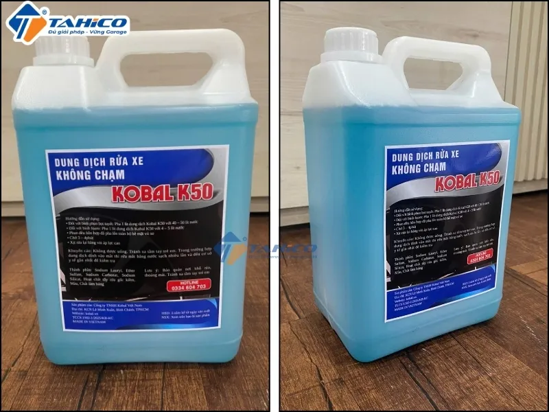 Hình ảnh sản phẩm Dung dịch rửa xe không chạm Kobal | Cho Rửa 2 Bước