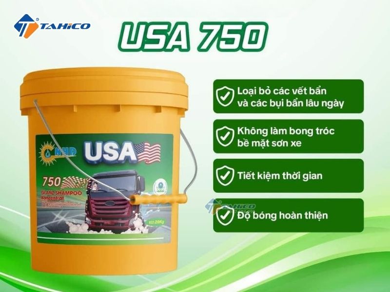 Dung dịch rửa xe không chạm USA750