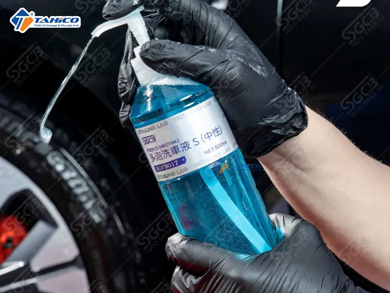 Dung dịch rửa xe SGCB Foam S | 500ml và 4 lít