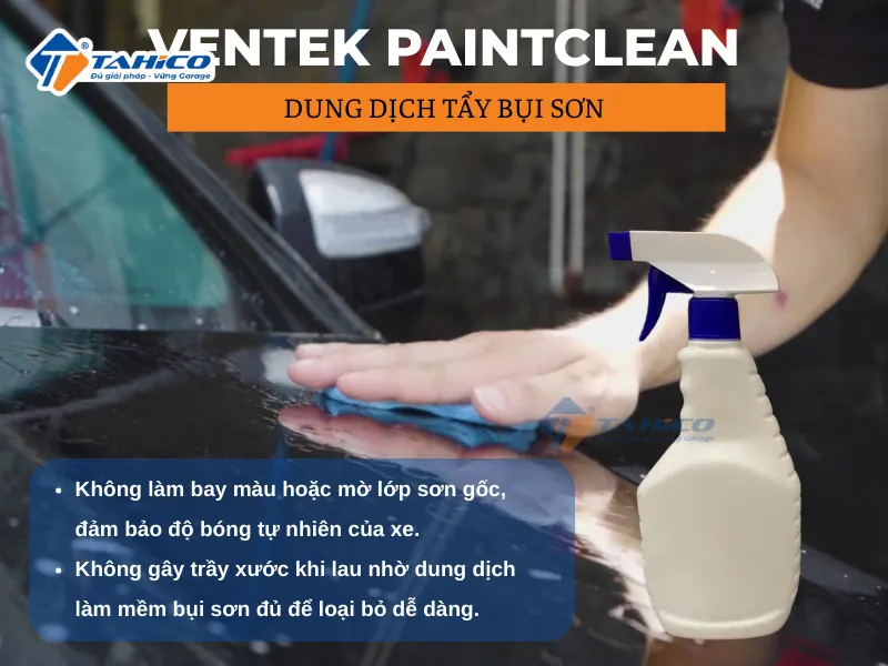 Dung dịch tẩy bụi sơn Ventek PaintClean