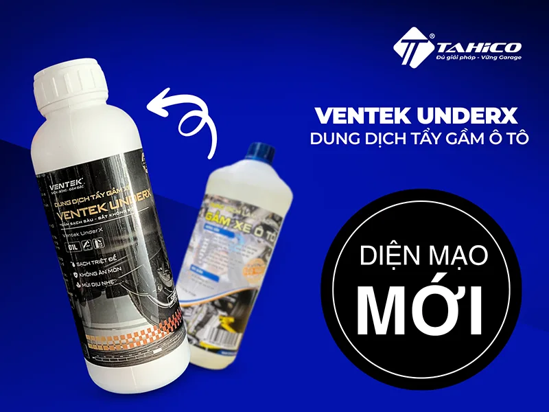 Dung dịch tẩy gầm máy xe ô tô Ventek
