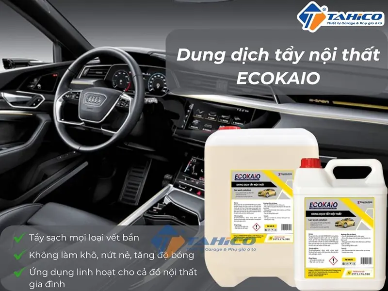 Dung dịch tẩy nội thất ECOKAIO