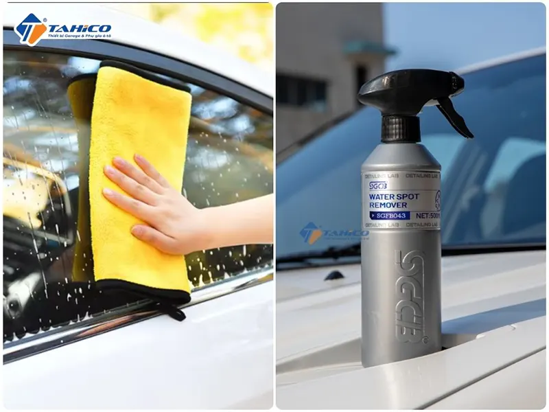 Dung dịch tẩy ố kính, ố nước SGCB Water Spot Remover 500ml