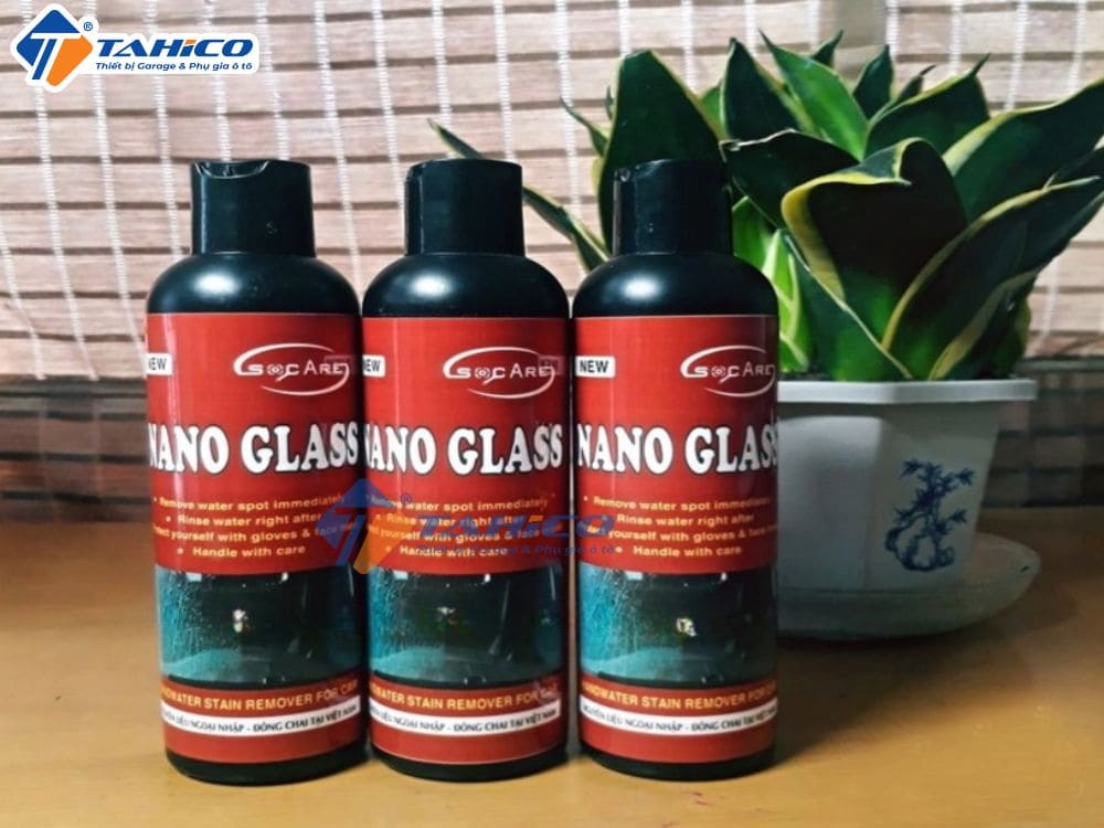 Dung dịch tẩy ố kính Socare Nano Glass 200ml