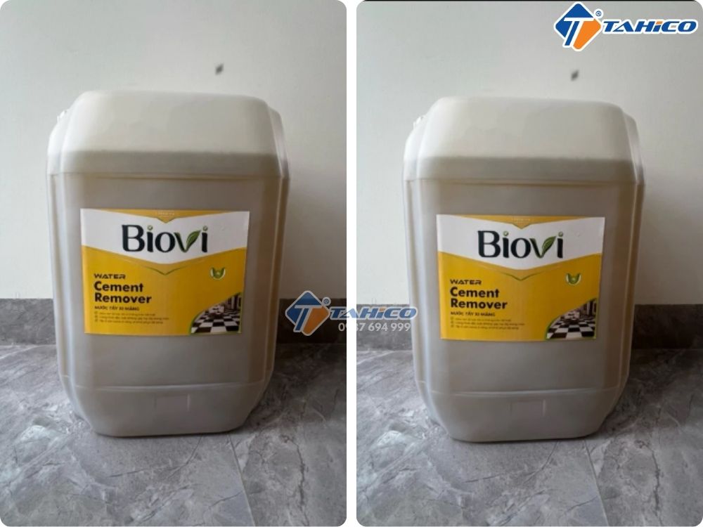 Dung dịch tẩy xi măng Biovi Cement Remover