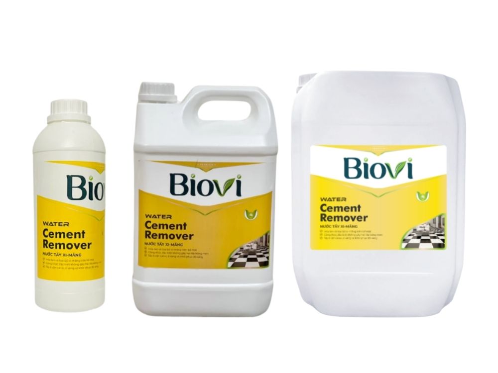 Dung dịch tẩy xi măng Biovi Cement Remover