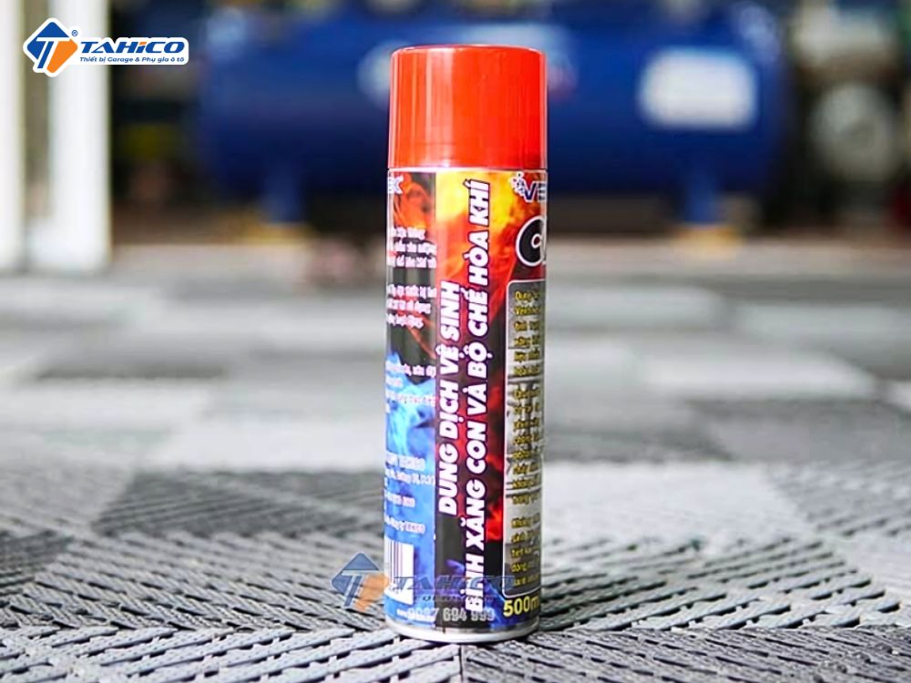 Dung dịch vệ sinh bình xăng con và bộ chế hòa khí Ventek
