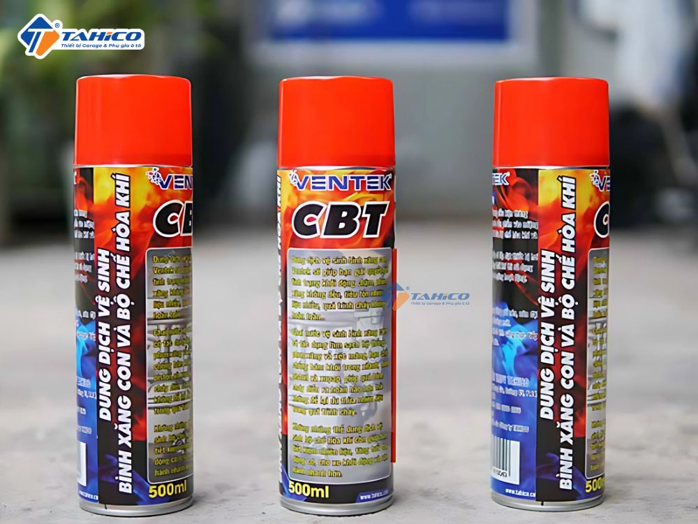 Đặc điểm dung dịch vệ sinh bình xăng con và bộ chế hòa khí Ventek