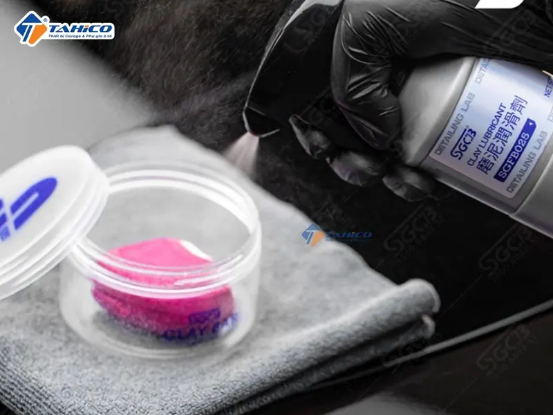 Vệ sinh bụi sơn SGCB Clay Lubricant