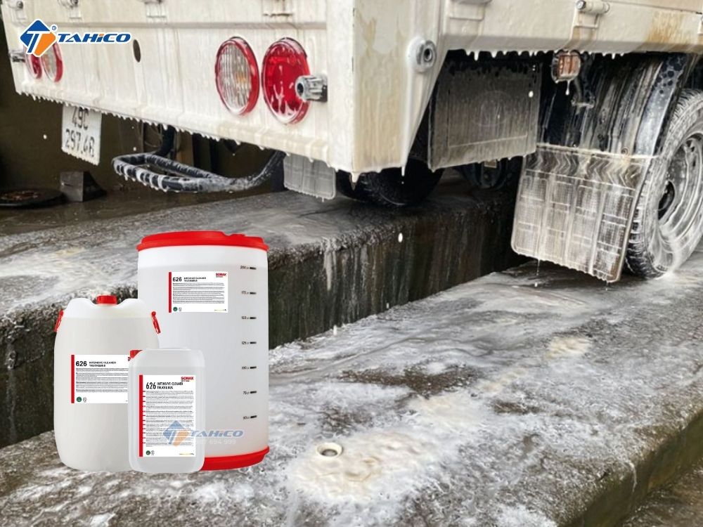 Đặc điểm dung dịch vệ sinh Sonax Intensive Cleaner Truck+Bus