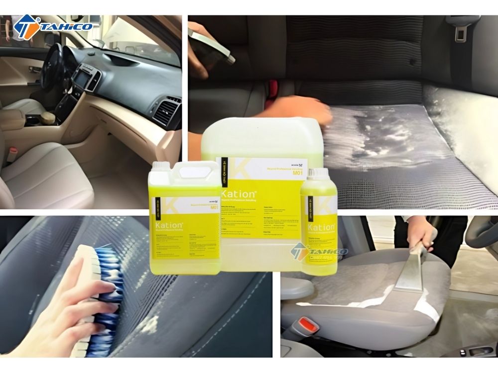 Dung dịch vệ sinh nội ngoại thất xe Kation M01