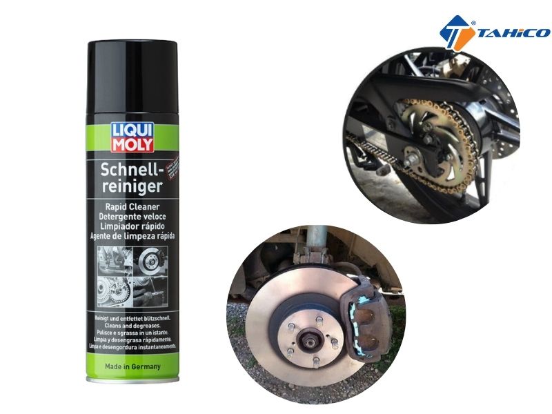 Vệ sinh thắng đĩa Liqui Moly Rapid Cleaner