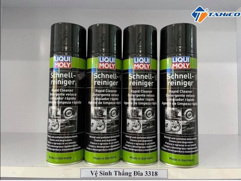 Vệ sinh thắng đĩa Liqui Moly Rapid Cleaner