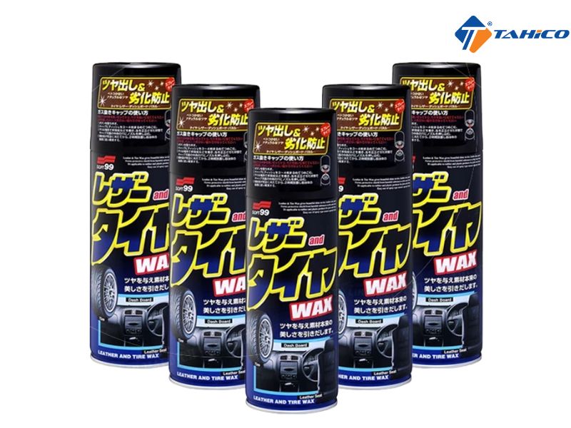 Dung dịch dưỡng bóng da nhựa lốp xe Soft99 420ml