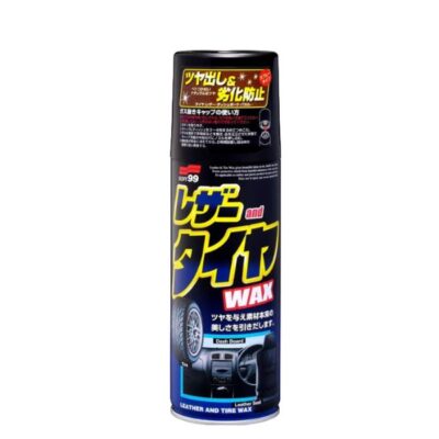 Dung dịch dưỡng bóng da nhựa lốp xe Soft99 420ml