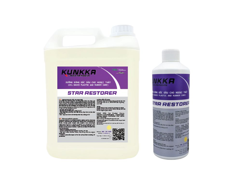 Dưỡng bóng nhựa cao su Kunkka Star Restorer