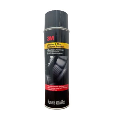 Dưỡng da nhựa nội thất 3M Leather & Tire Restorer Aerosol