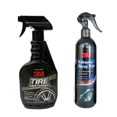 Dưỡng lốp 3M Tire Restorer & Spray Tire