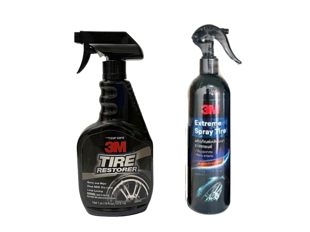 Dưỡng lốp 3M Tire Restorer & Spray Tire