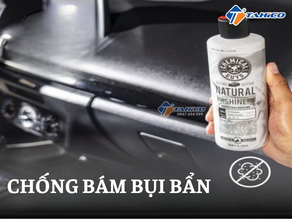 Dưỡng nhựa nhám Chemical Guys Natural Shine