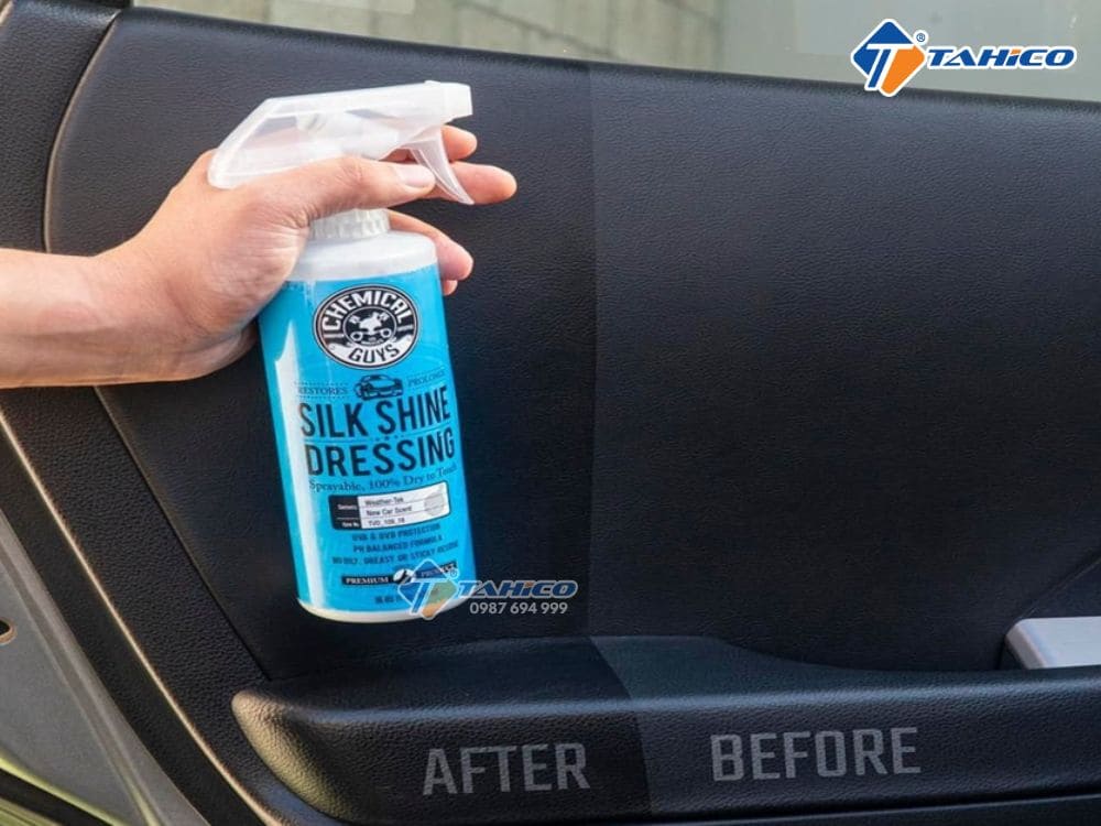 Dưỡng nhựa nhám Chemical Guys Silk Shine | Gốc nước
