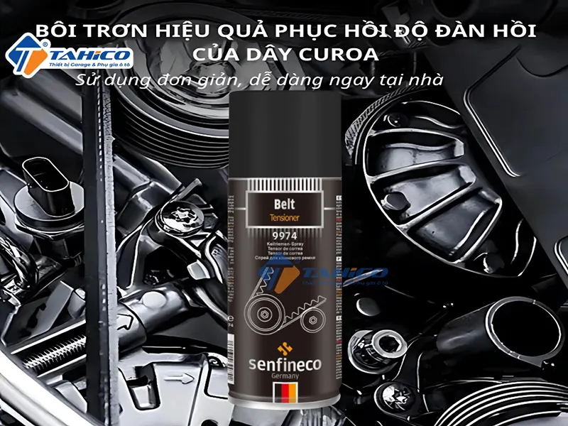 Dưỡng sên Senfineco Belt Tensioner 9974 450ml
