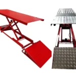 Bàn nâng xe máy lắp nổi Duy Đức BNLNDD