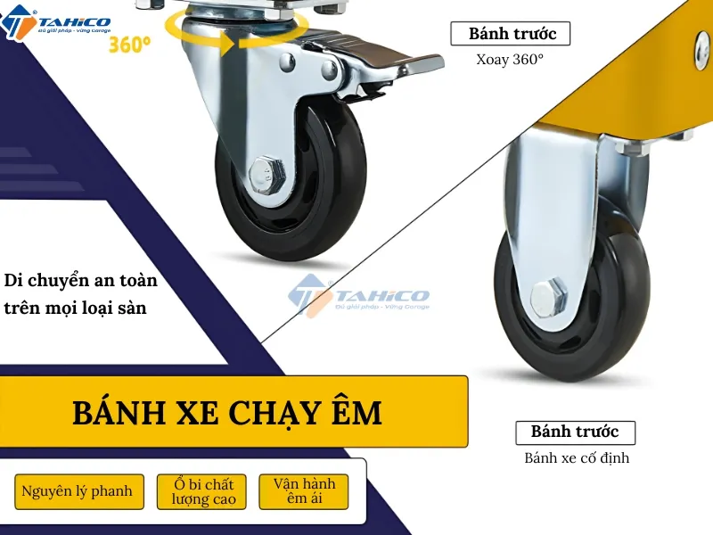 Xe đẩy 3 tầng Erito AB6102 | Có tấm đột lỗ