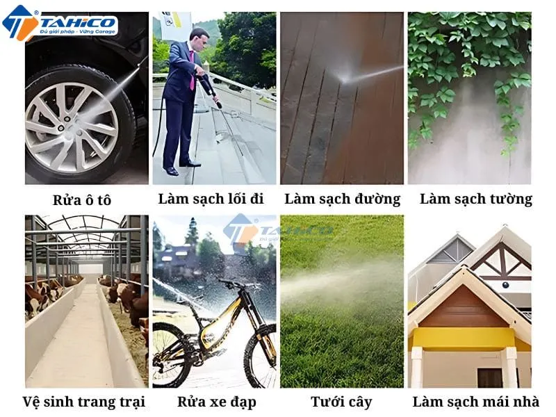Máy rửa xe áp lực Erito ERCC-2100 2000W 120 bar