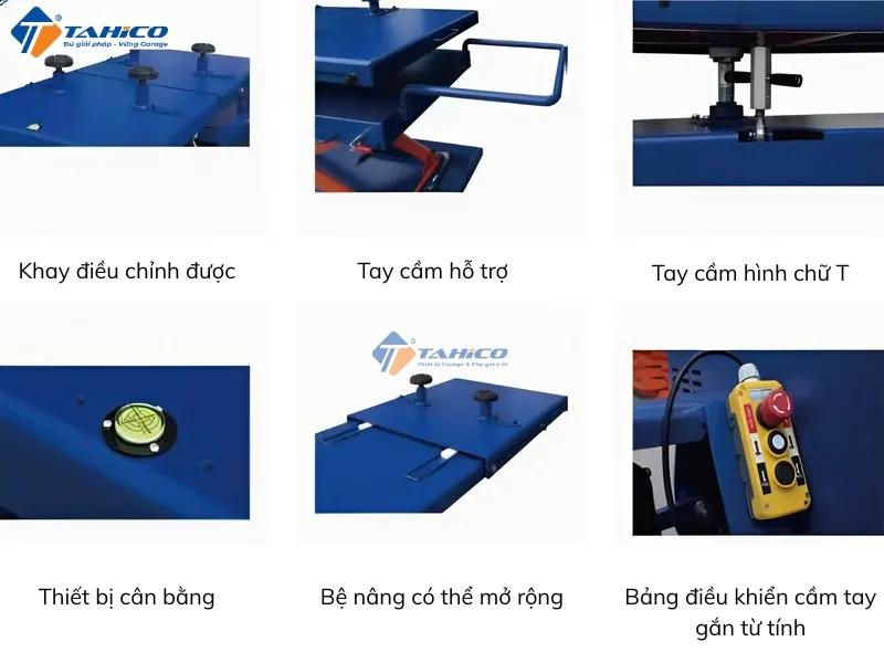 Bàn nâng pin xe ô tô điện Erito ON-7808E-12ER 1,2 tấn – China