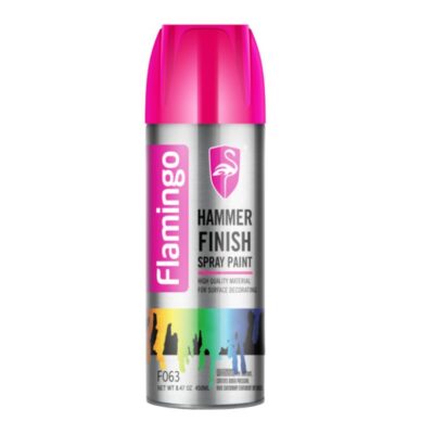 Sơn phun Flamingo Hammer Finish Spray Paint F063