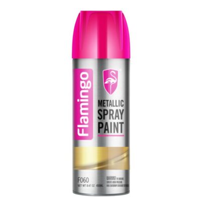 Sơn phun kim loại Flamingo Metallic Spray Paint F060 450ml