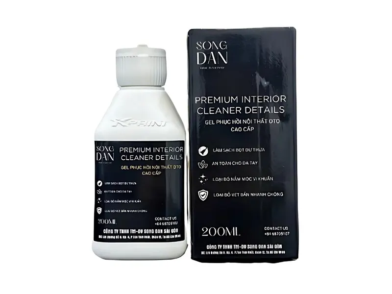 Gel phục hồi và vệ sinh nột thất Songdan 200ml