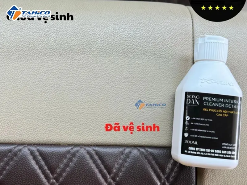 Đặc điểm gel phục hồi và vệ sinh nội thất Songdan