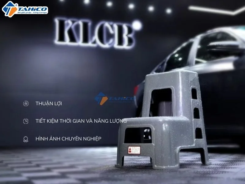 Ghế rửa xe 2 tầng nhựa PVC