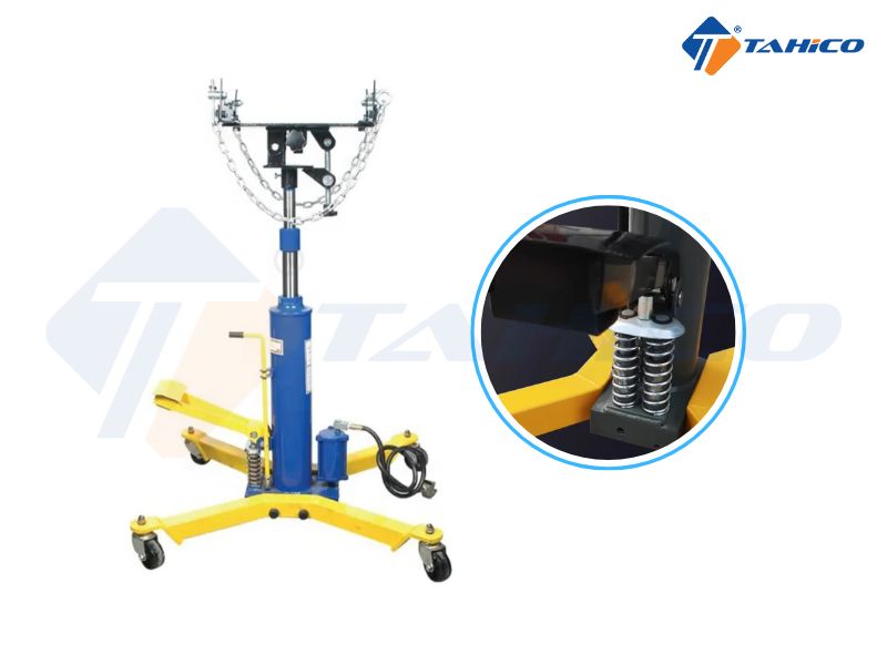Thông số kỹ thuật của giá đỡ hộp số thủy lực 500 Kg Zhongxing ZX0101E