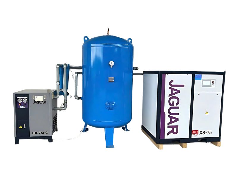 Hệ thống khí nén Jaguar EDXS75 55kw/75hp