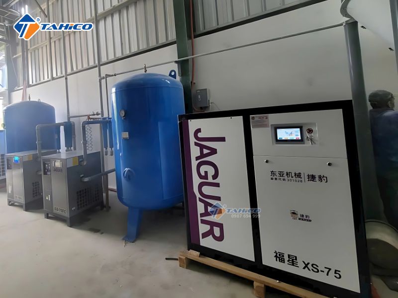 Hệ thống khí nén Jaguar EDXS75 55kw/75hp
