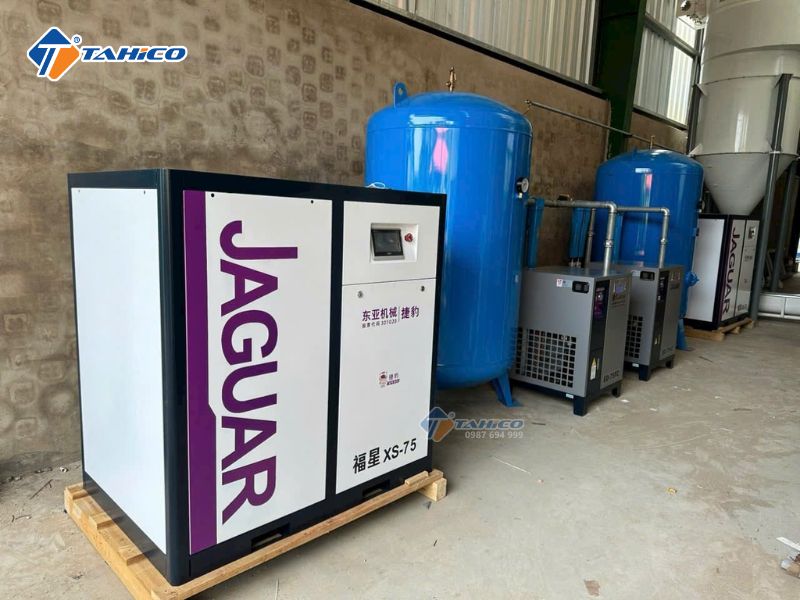 Hệ thống khí nén Jaguar EDXS75 55kw/75hp