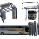 Hệ thống máy rửa xe KHÁCH tự động