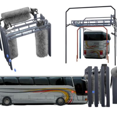 Hệ thống máy rửa xe KHÁCH tự động