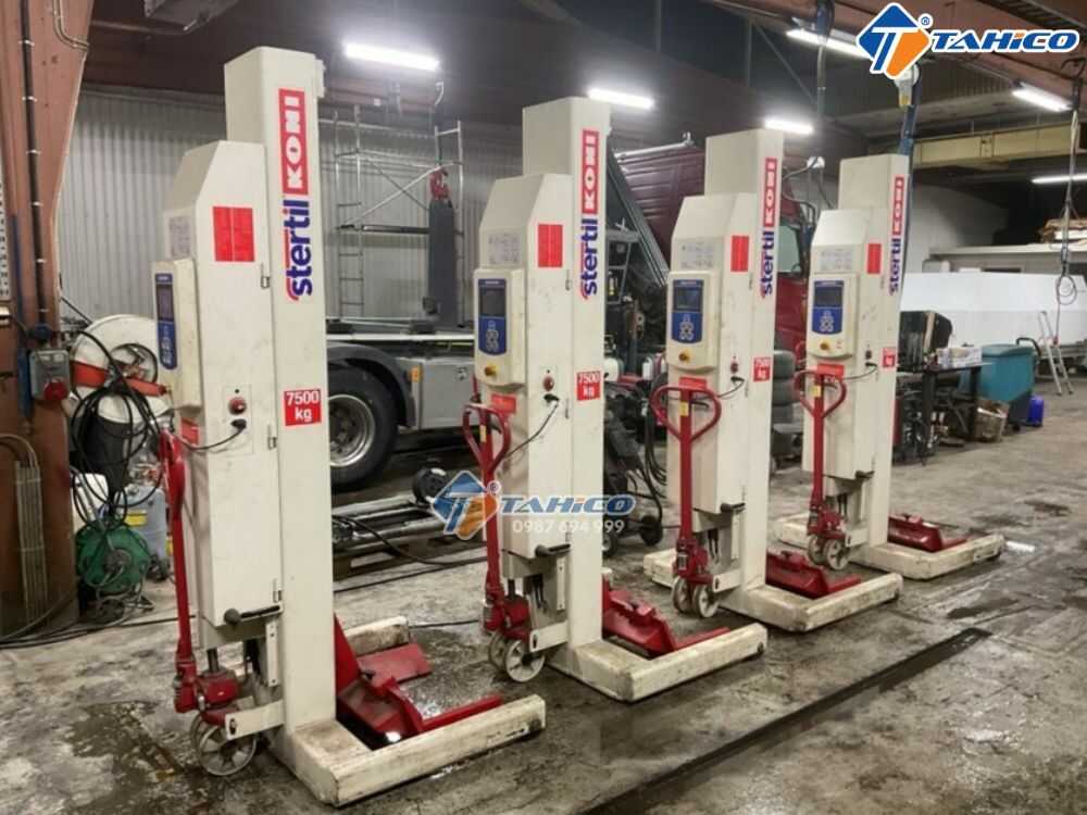 Hệ thống trụ nâng di động Stertil Koni ST1075 7.5 tấn | 6 trụ