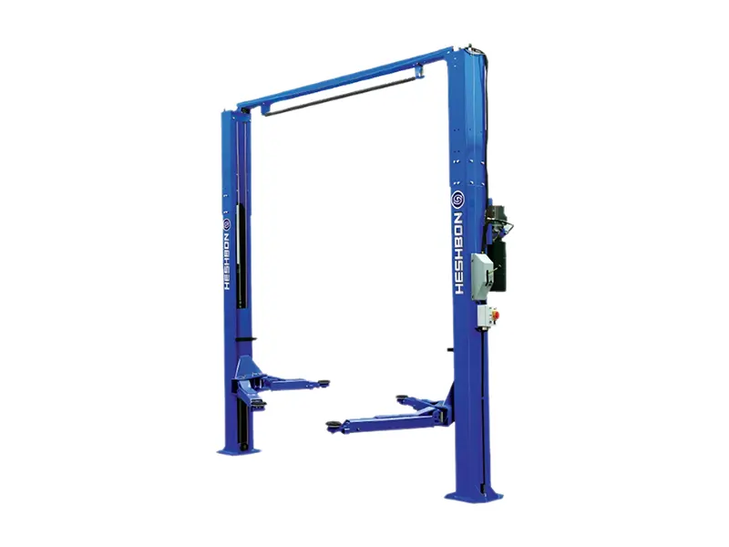 Cầu nâng 2 trụ Heshbon HL-26KE 4 tấn cổng trên