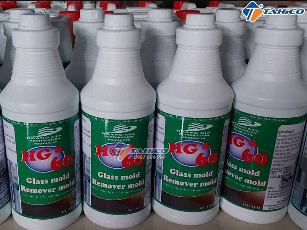 Tẩy mốc kính, vôi hoá kính HG-60 Glass Mold Remover Mold