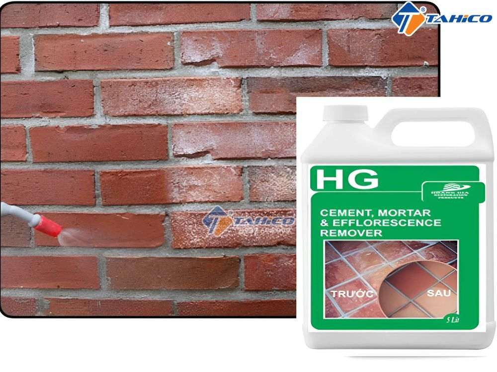 Tẩy gạch màu lát nền HG Cement Remover