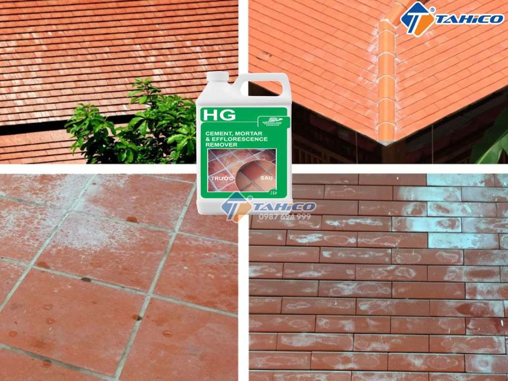 Tẩy gạch màu lát nền HG Cement Remover