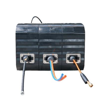 Hộp dây 3 chức năng kết hợp cao áp, nước + hơi và hơi