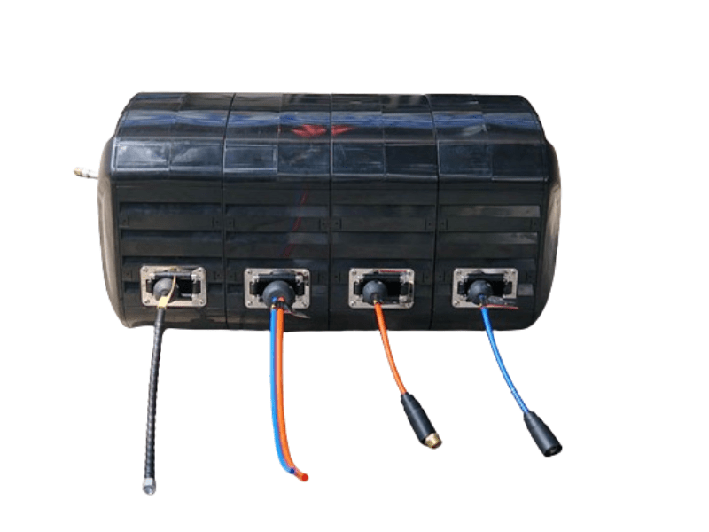 Hộp dây 4 chức năng kết hợp cao áp, nước + hơi, nước, hơi