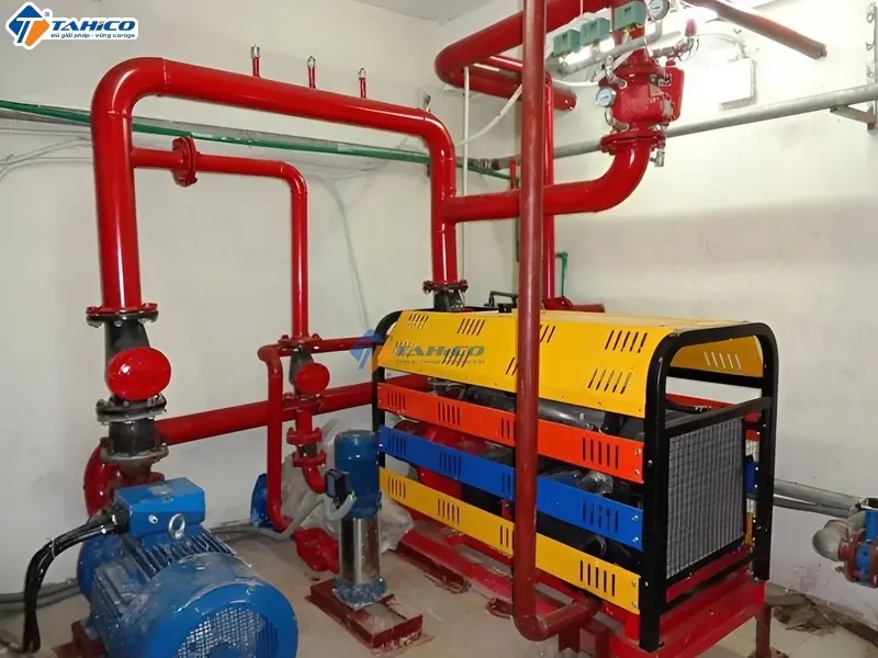 Máy bơm chữa cháy Diesel Hyundai 92kW/125hp